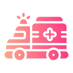 ambulance Gradient icon © Barudak Lier
