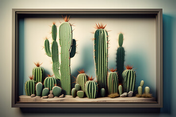 cactus frame
Generative AI