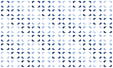 Fototapeta na wymiar set of two tone blue block, retro blue and white Diagonal repeat seamless pattern design for fabric printing or vintage wallpaper