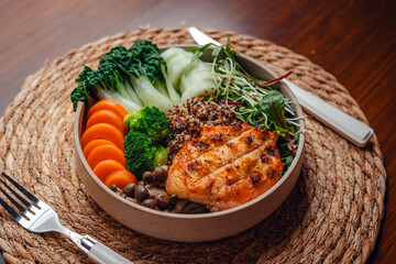 Grilled Chicken and Quinoa Salad