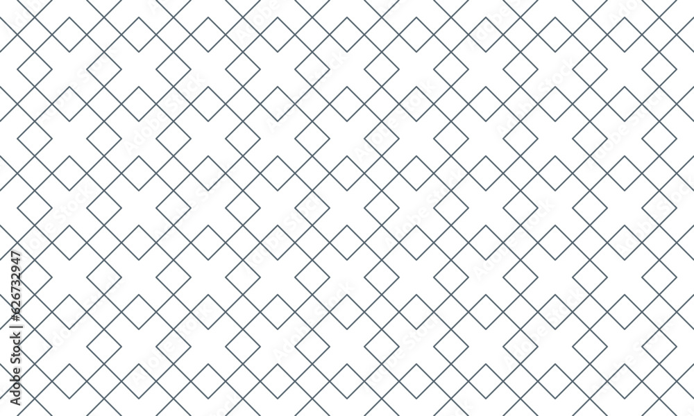 Wall mural abstract geometric background with diamond. vector repeating background.