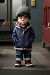 little child on the playground