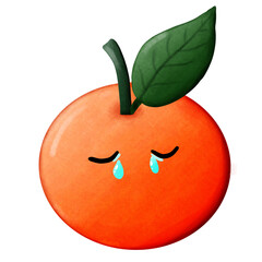Orange sad