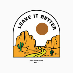 Mountain illustration, outdoor adventure . Vector graphic for t shirt and other uses.