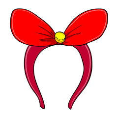 headband vector illustration