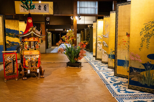 祇園祭の後祭りの屏風まつり