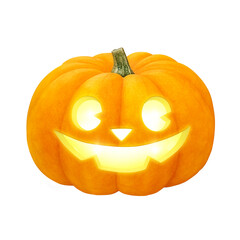 ハロウィンのかぼちゃ イラスト ジャックオランタン リアル 