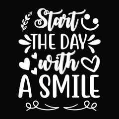 Smile Day T-shirt Design, Smile Power Day,