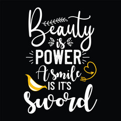 Smile Day T-shirt Design, Smile Power Day,