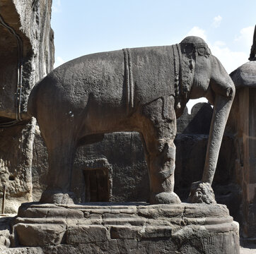 Rameshwar Temple, cave no 21. Ellora Cave, Aurangabad (Maharashtra/India)