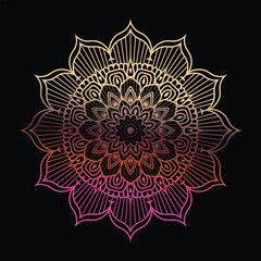 luxury mandala design template