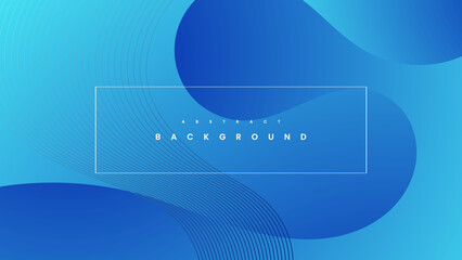 abstract fluid blue gradient background with lines