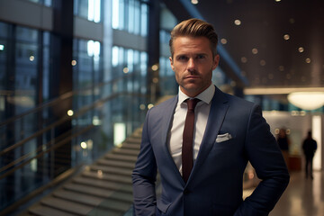 Obraz premium portrait of a businessman