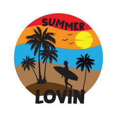 Summer T-Shirt Design, Design, Graphics, SVG, Summer,