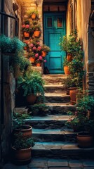 Enchanting French Countryside: Medieval Fantasy Doorways