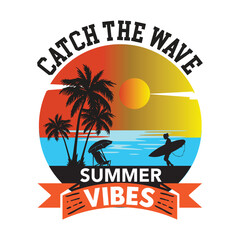 Summer T-Shirt Design, Design, Graphics, SVG, Summer,