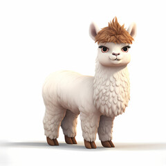 Fototapeta premium Alpaca