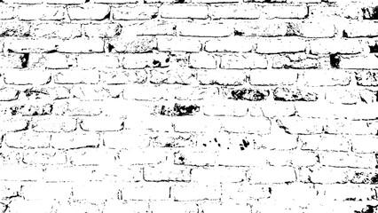 Fototapeta premium Rough, scratch, splatter grunge pattern design brush strokes. Overlay texture. Faded black-white dyed paper texture. Sketch grunge design. Grunge frame. vector template