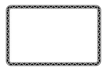 simple vector basic shape Frame, for Certificate, Placard or element design border