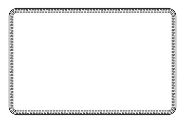 simple vector basic shape Frame, for Certificate, Placard or element design border