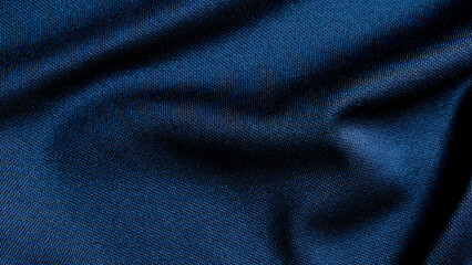 Naklejka na ściany i meble blue fabric cloth background texture