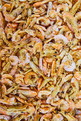 Dried shrimp, background asset, grocery store, meat department, fish, seafood