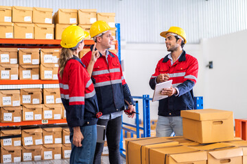 Engineer team cargo shipping order on tablet export and import, goods, factory ,warehouse ,international trade ,transportation ,cargo ship ,logistic, distribution at logistics center.business industry