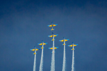 airplanes in the sky super tucano  esquadr&atilde;o de fuma&ccedil;a