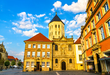 Fototapeta na wymiar St. Ulrich Church in Paderborn - North Rhine-Westphalia, Germany