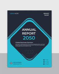Modern & Unique Annual Report Business Flyer Template Design