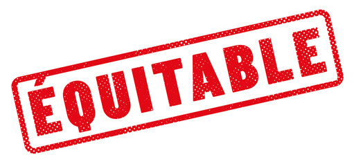 tampon rouge : commerce équitable