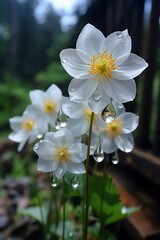 Surreal Photography of White Skeleton Flower