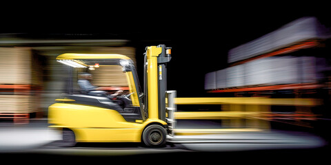 Working at construction site - Generative AI