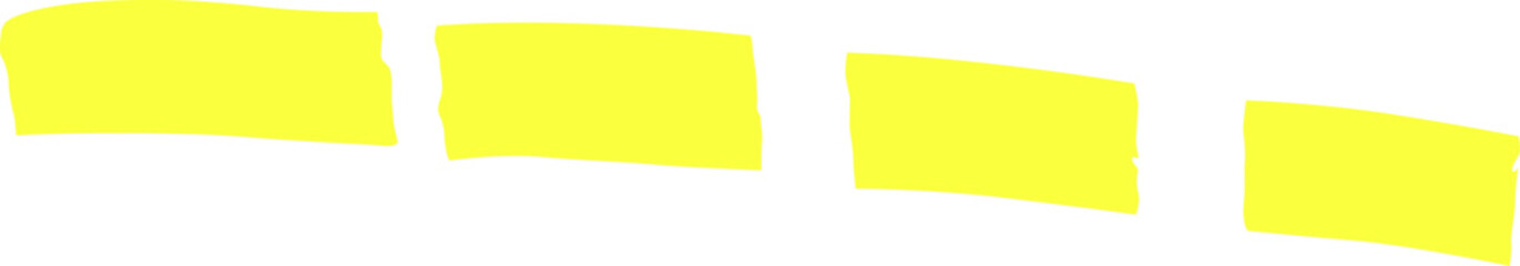 Marker Highlighter Dashed Line