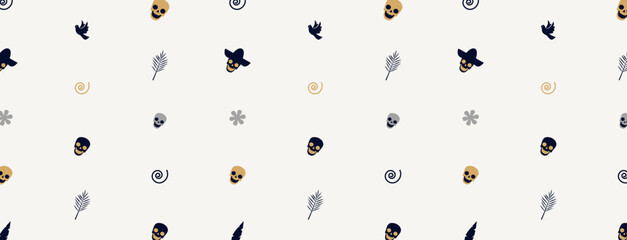 Dia De Los Muertos. Day of the Dead. Modern background.