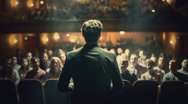 Engaging Public Speaking: Captivating the Audience at the Theatre, Generative AI