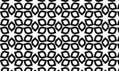 Abstract vector seamless pattern and swatches oriental line texture on white background wallpaper geometric diagonal fabric waves set of design elements