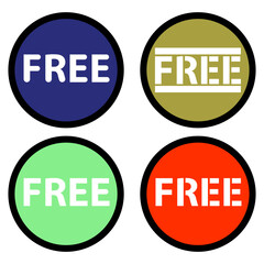 free icon vector design templates