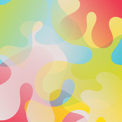 seamless pattern with colorful background.