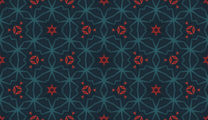 Geometric abstract pattern background