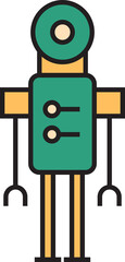 Robot Character Icon