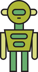 Robot Character Icon