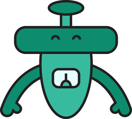 Robot Character Avatar
