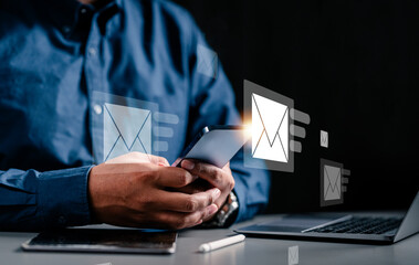 contact, email, smartphone, internet, mail, message, company, network, e-commerce, letter. checking...