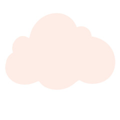 cute cloud baby shower decoration clip art