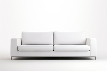  modern sofa isolated. Generative AI