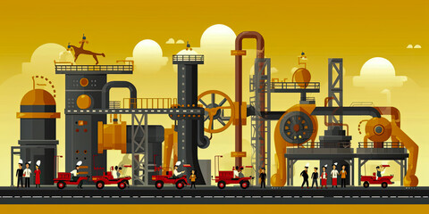 Factory automation concept - Generative AI