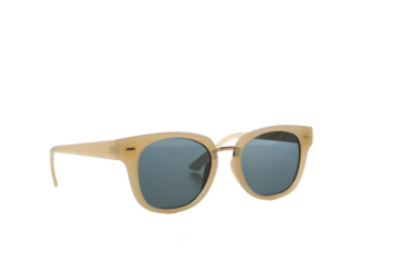 PNG, gold sunglasses, isolated on white background