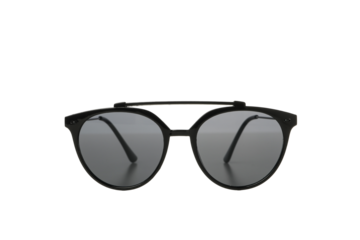 PNG, black sunglasses, isolated on white background