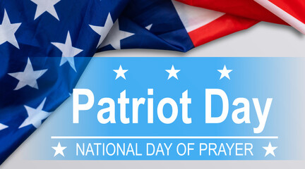 Naklejka premium Patriot Day in the United States